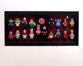 lego minifigure display case etsy