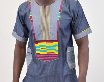 African print shirt | Etsy