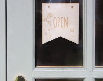 Open closed sign | Etsy