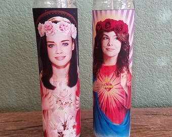 Gilmore Girl Saint Candle Set- Rory Gilmore & Lorelei Gilmore