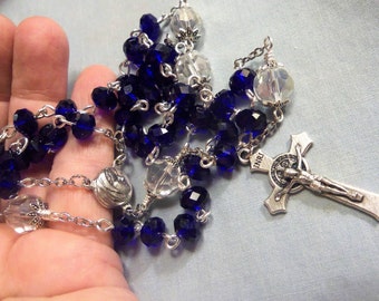 Catholic Rosary, Rosary Beads, Hail Mary Beads, Dominican rosary, 5 decade rosary, Chaplets, Prayer beads