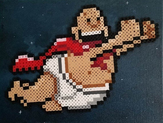 Captain Underpants Fuse Bead Pattern Perler Beads