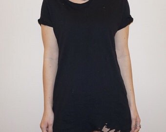 CHOKER SHIRT DRESS