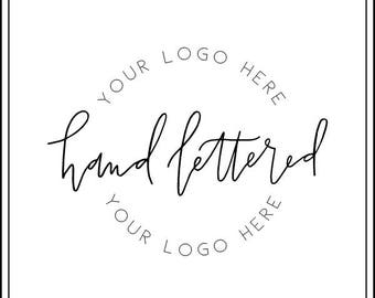 Custom hand lettered logo