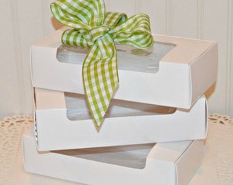 Cake Slice Boxes, White Cake Box, Cupcake Boxes, Wedding Cake Box, Favor Boxes, Candy Box, Gift Box, Baby Shower Favors, Packaging, Catering