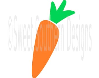Carrot bunny Easter rabbit SVG instant download design for cricut or silhouette