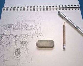 A drawing on order