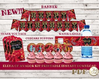 Elena of Avalor party supplies, elena of avalor birthday, elena of avalor decorations, elena of avalor party,elena of avalor printable,elena