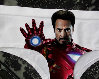 Iron Man,Underwear Iron Man,panties Iron Man,lingerie Iron Man ,funny underwear,cute panties,sexy panties,Gift,Erotic Lingerie,Avengers