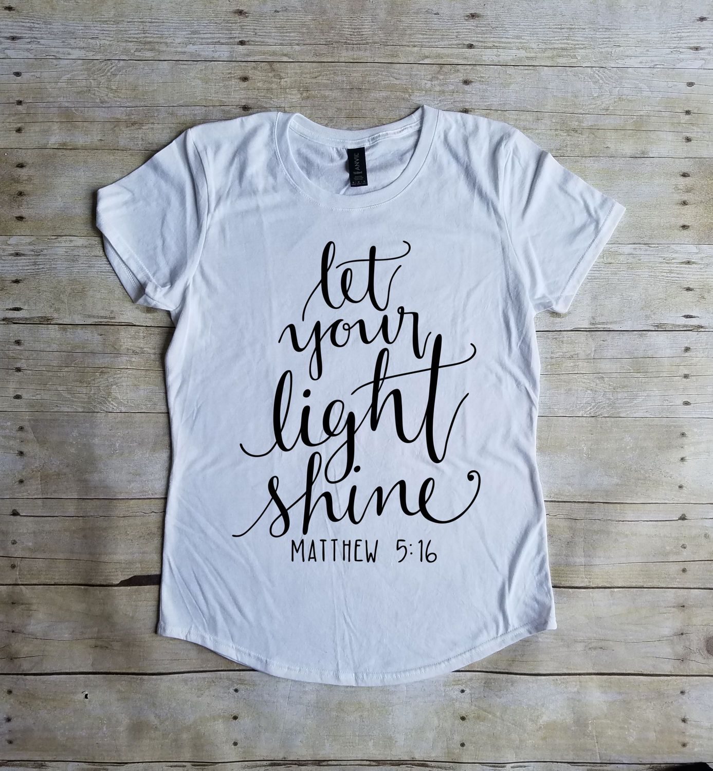 Let Your Light Shine Shirt, Cute Christian Shirt, Bible Verse Shirt