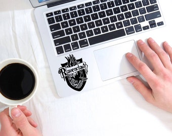Harry Potter decal, Ravenclaw crest decal, Ravenclaw house decal, Ravenclaw House Crest sticker for macbook, laptop, car, ipad, iphone {56}