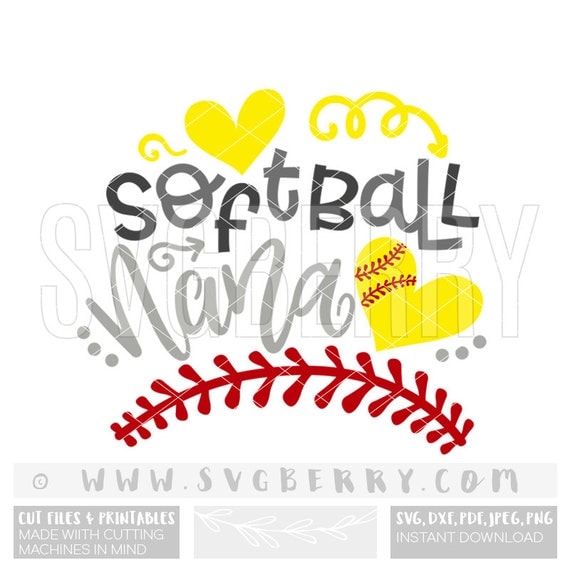 Download Softball Nana SVG / softball grandma softball mimi svg