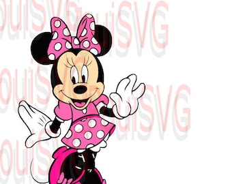 Minnie Mouse svg, Sassy Happy, Silhouette Cameo cutting file, cut file for Cricut machine, Disney ,instant download, minnie mouse png