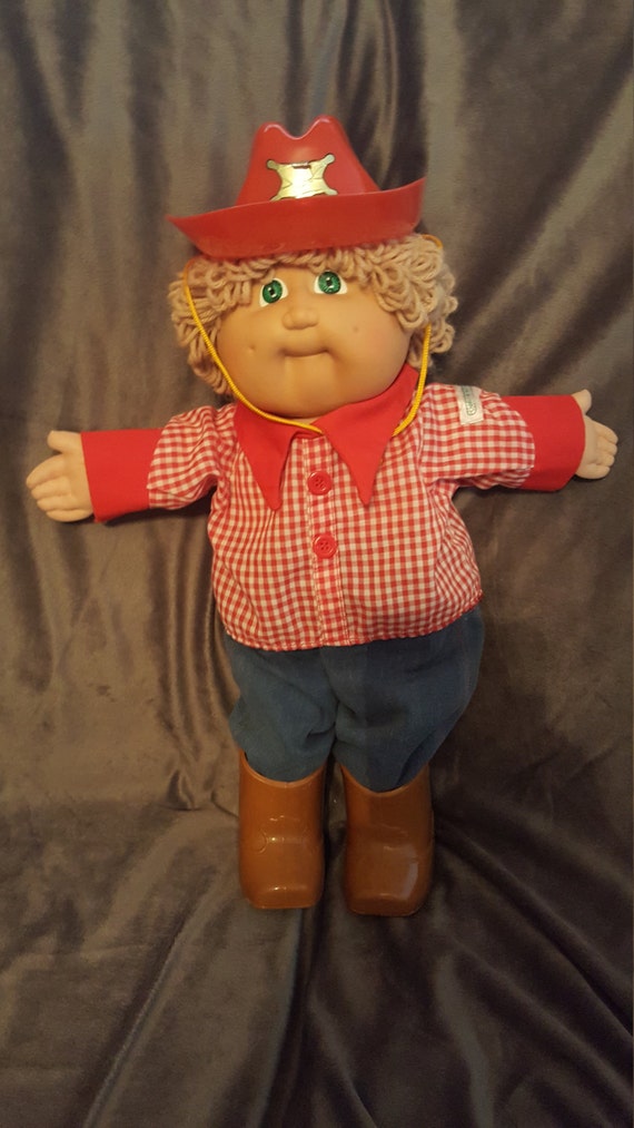 cowboy cabbage patch kid