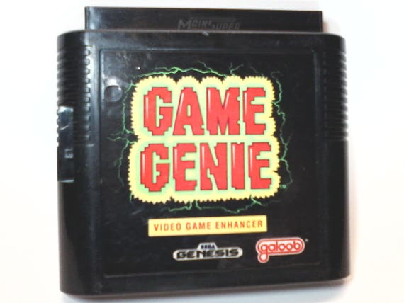 Sega Genesis Game Genie by Galoob Allows Use of Cheat Codes