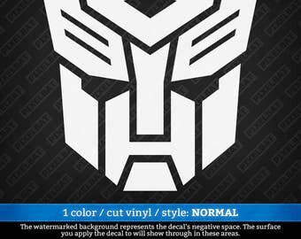 TRANSFORMERS AUTOBOT Logo Optimus Prime Vinyl Decal Sticker For Macbook Laptop Tablet Phone Car Window Windshield Bumper / Free Shipping