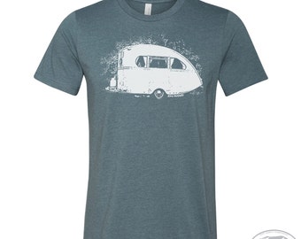 Men's VINTAGE CAMPER t shirt s m l xl xxl (+ Color Options)