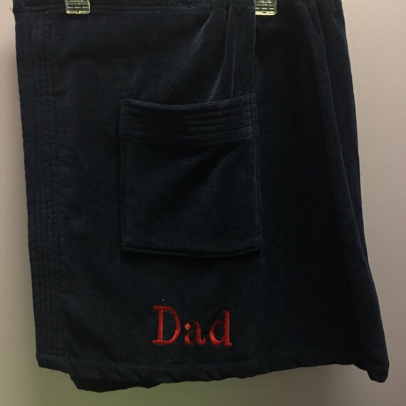 Towel Wrap Men's Personalized