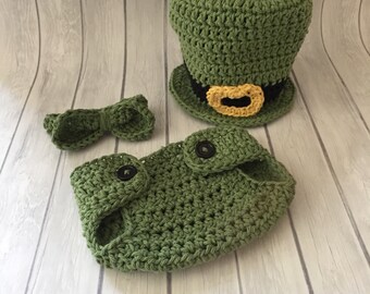 leprechaun hat, st patricks day, baby leprechaun hat, st patricks day hat, irish hat, leprechaun costume, photo prop, green baby hat