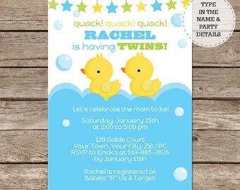 Duck baby shower | Etsy