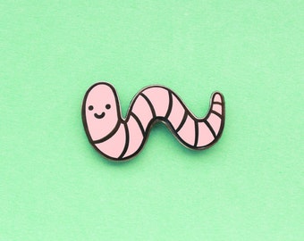Little Worm Hard Enamel Pin