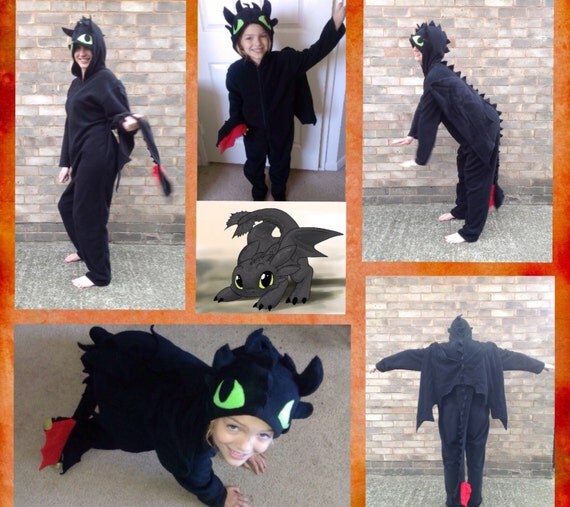 Toothless the Dragon onesie adult Toothless onesie how to