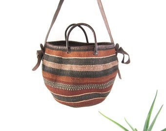 woven african bag