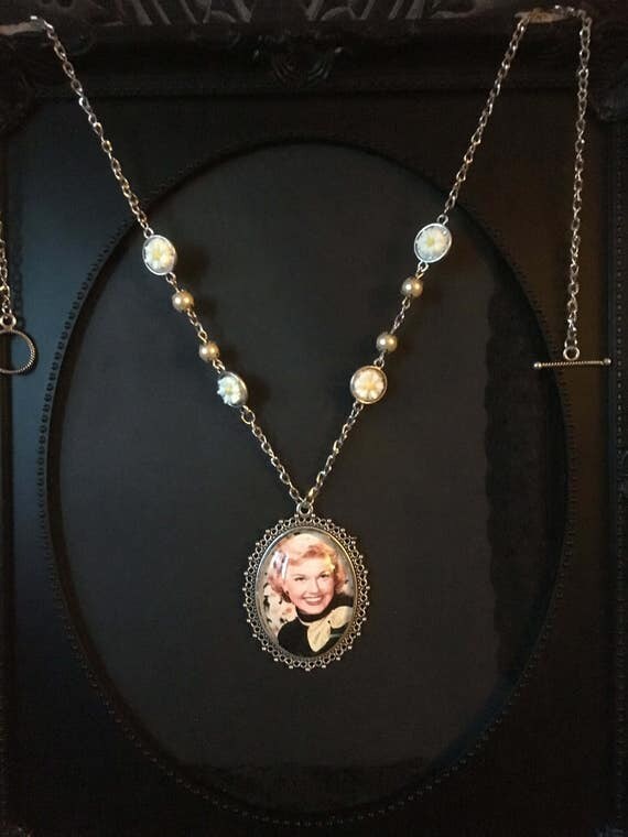 Doris Day Cameo Doris Day Necklace Doris Day Doris Day