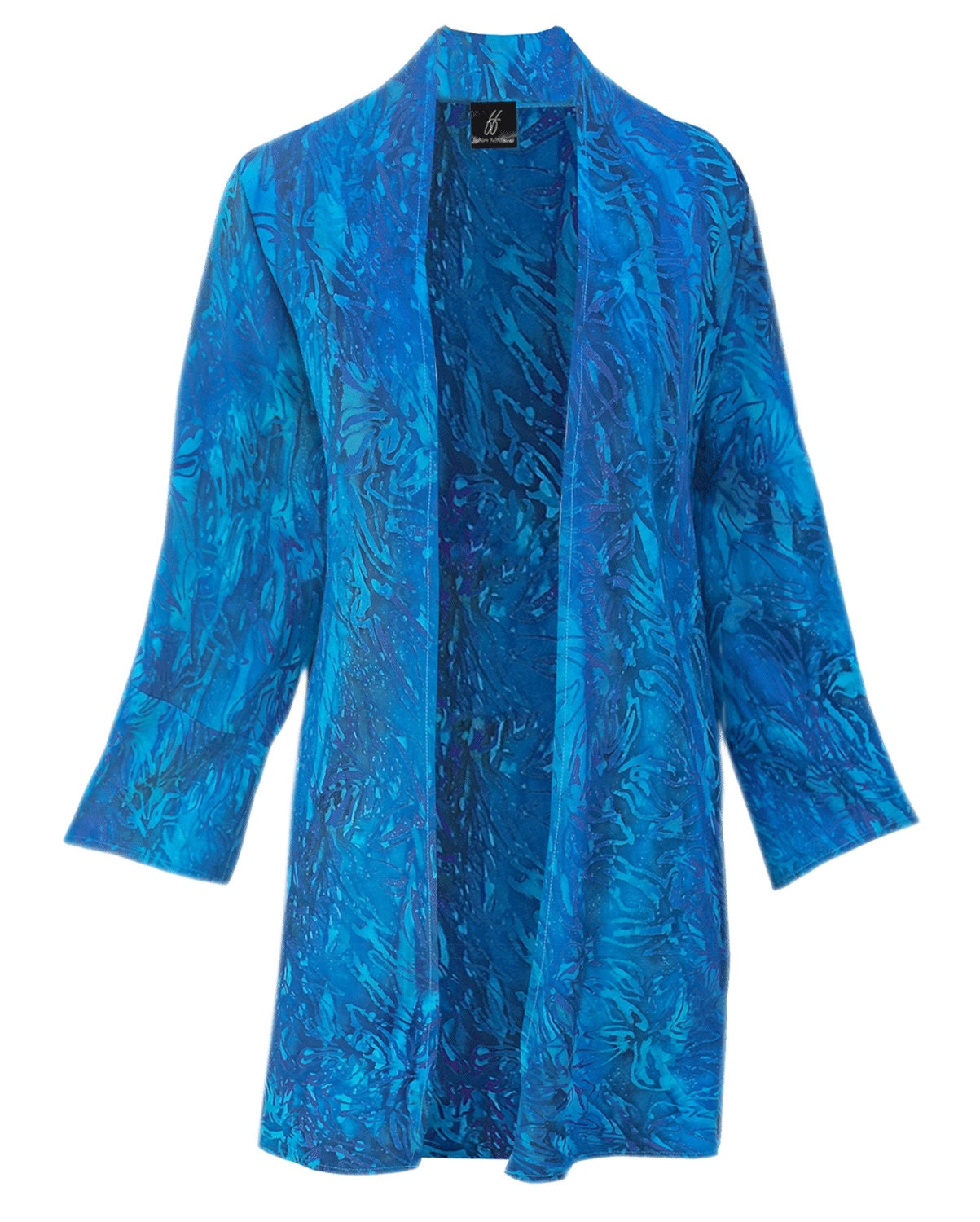 New Plus Size Kimono Cardigan Women's Oversized Batik
