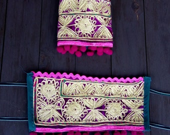 Ethnic cuffs, boho, tribal, "one of a kind", handmade