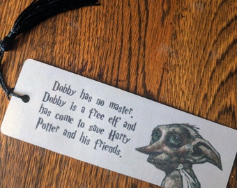 Dobby: Harry Potter bookmark