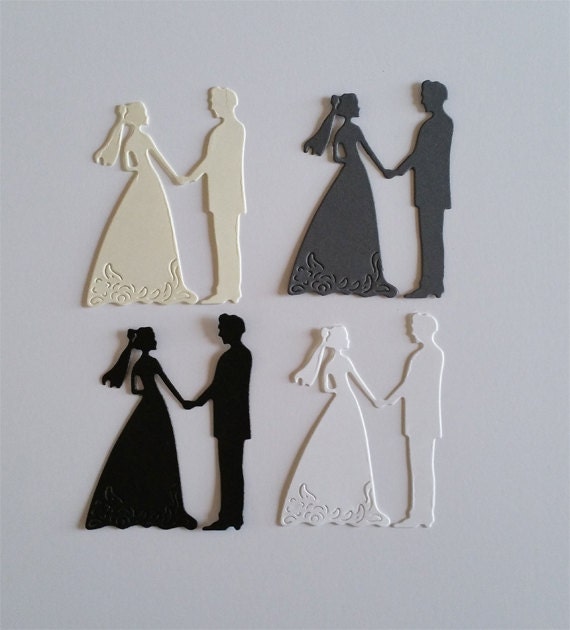 Wedding Couple Die Cut