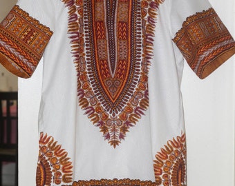 African Men's Dashiki shirt