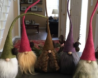 Handcrafted Whimsical Gnomes by TheGnomeMakers on Etsy