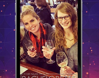 Classy Bachelorette Party Snapchat Filter / Geofilter