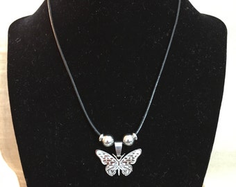 Items similar to Beautiful Disaster (novel) Inspired Necklace - Tribal / Butterfly - Stainless 