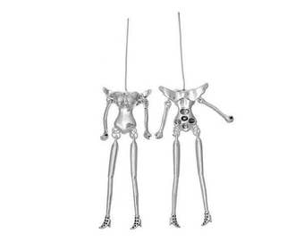 2 charms dolls Articulees with wings on the back