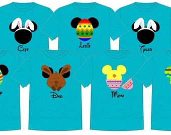 Disney Shirt EASTER SET Disney Vacation Group Shirts