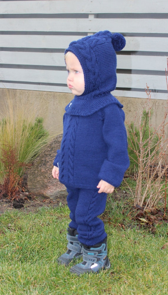 Wool Baby Set Knit Suit Sweater Vest Wool Baby Set Knit Suit Sweater Vest