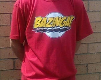 Bazinga Big Bang Theory Sheldon Cooper T-Shirt