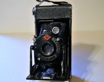 Vintage Agfa Camera - Agfa Billy 1 Jgestar LUXUS - Vintage Billows Camera - 1928-1930