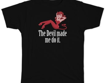 Supernatural | Abaddon Cosplay | Devil Made Me Unisex T-shirt