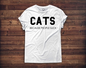 cats suck tshirt