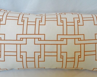 Kravet Citysquare-Terratone By Thom Filicia / Decorative Throw Pillow Cover, Lumbar Pillow Cover, Euro Shams / Both Sides / Linen