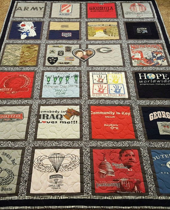 T Shirt Quilt Diy With Batting / How To Make An Amazing T-shirt Rag ...