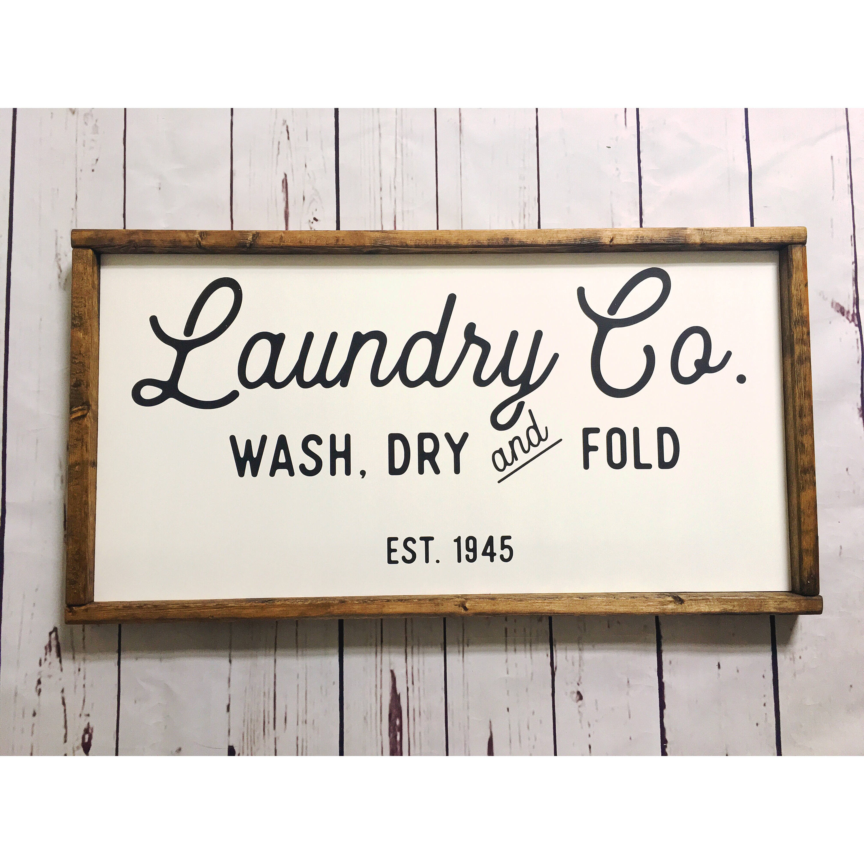 Laundry Room Sign Laundry Co Sign Laundry Sign Laundry Sign