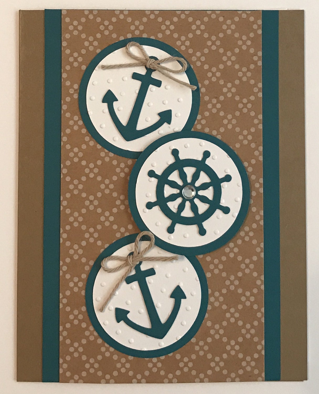 Handmade You're My Anchor Card Anchor Ships