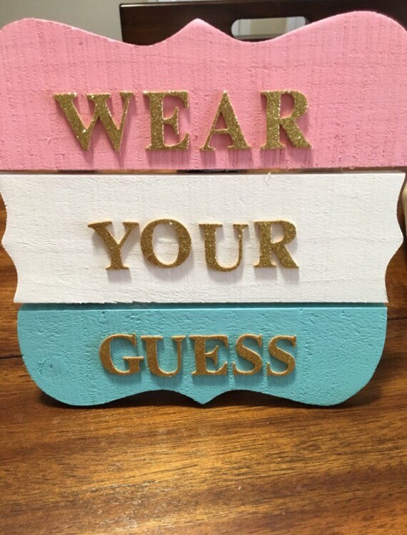 Wear Your Guess Free Printable With Bows And Baseballs