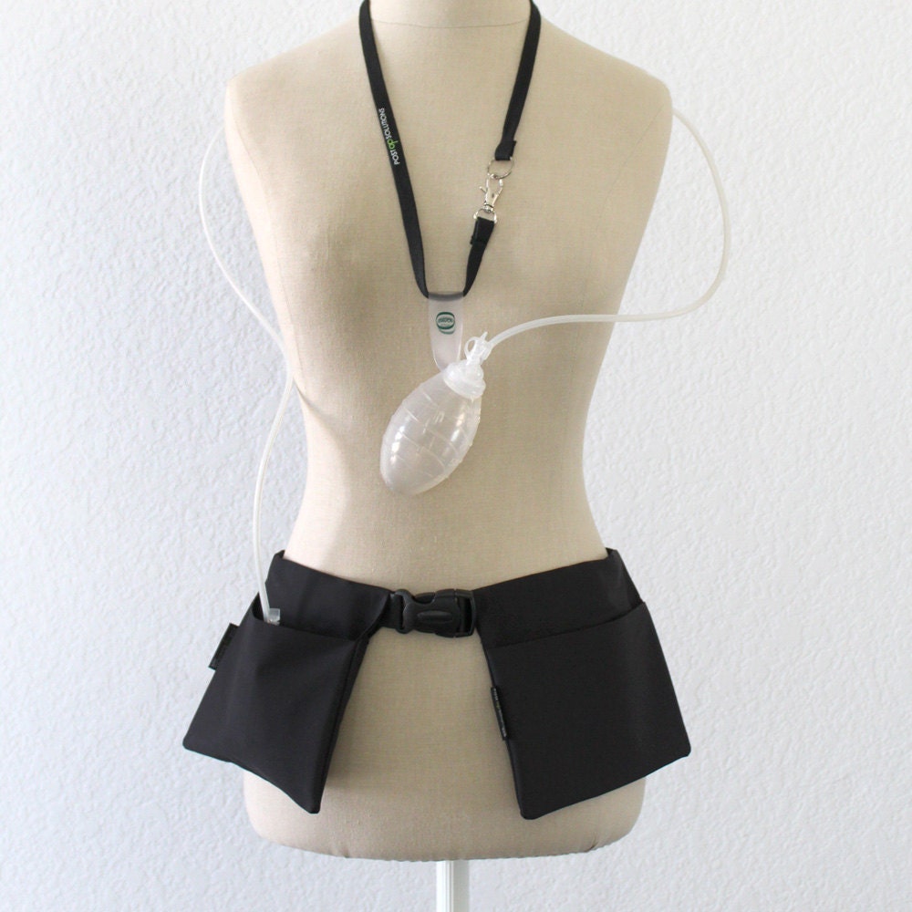 Surgical Drain Pockets & Lanyard for Post Mastectomy or Breast