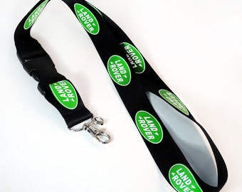LANDROVER LAND ROVER lanyard Strap neck Key Chain Polyester High Quality 22 inch by 1 inch
